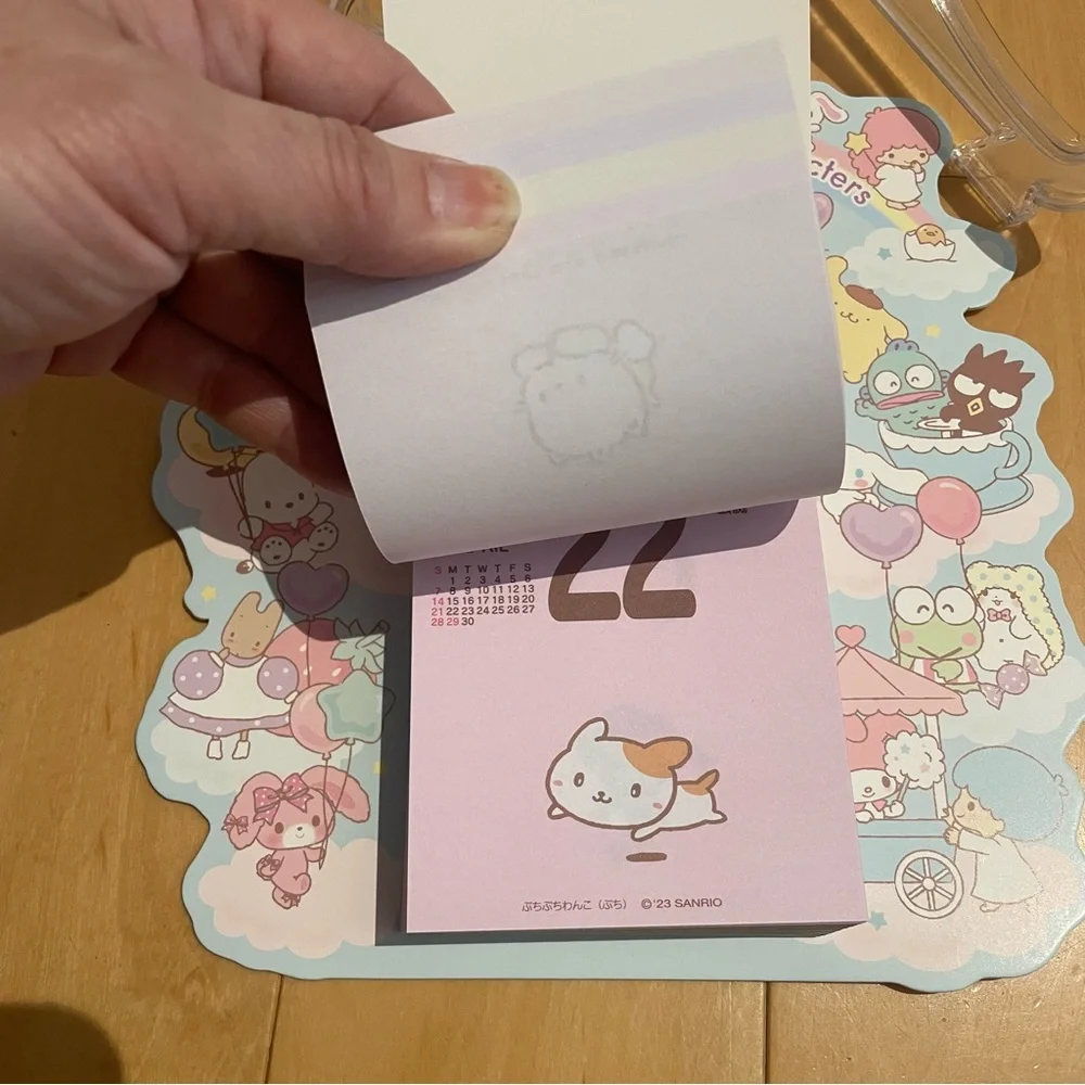 New cute Sanrio calendar